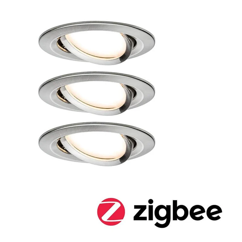 LED Einbauleuchte Smart Home Zigbee Nova Plus Basis-Set