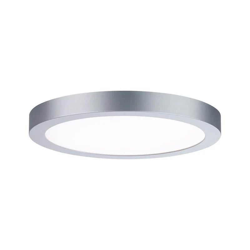 LED Panel Abia Rund Chrom-Matt Neutral-Weiß
