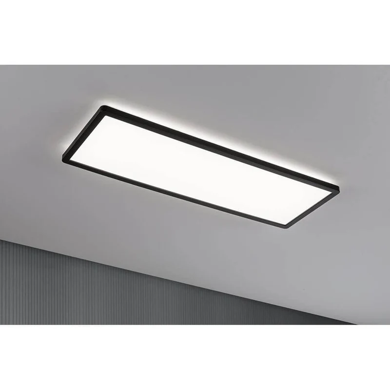 LED Decken Panel Atria Shine Schwarz mit 3 Stufen-Dimmer
