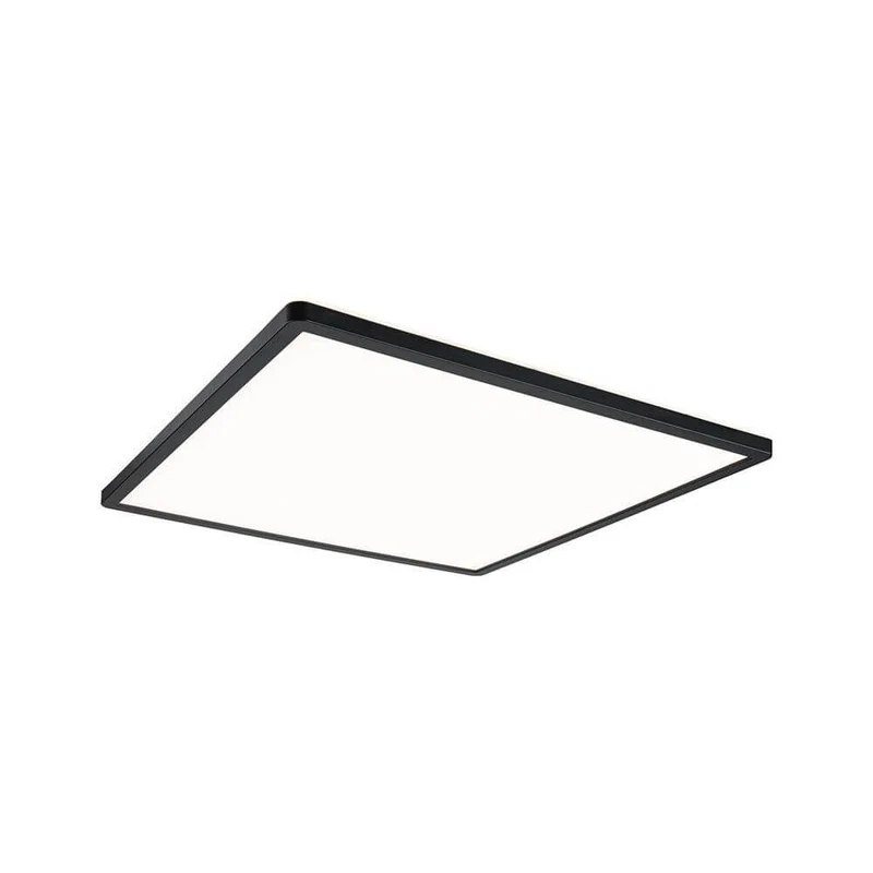 LED Panel Atria Shine Quadratisch Schwarz mit Stufen-Dimmer