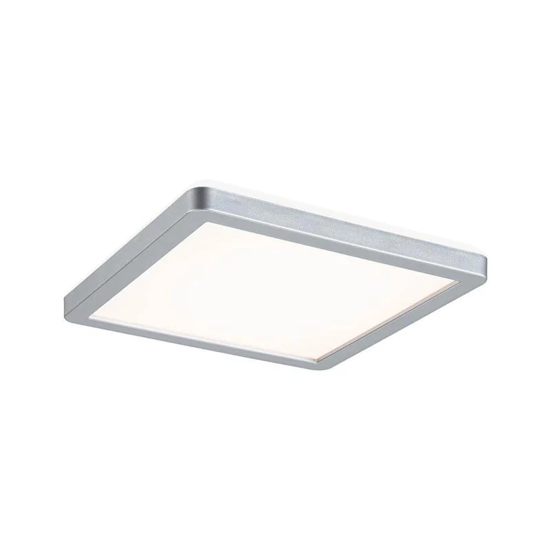 LED Panel Atria Shine Warmweiß Chrom