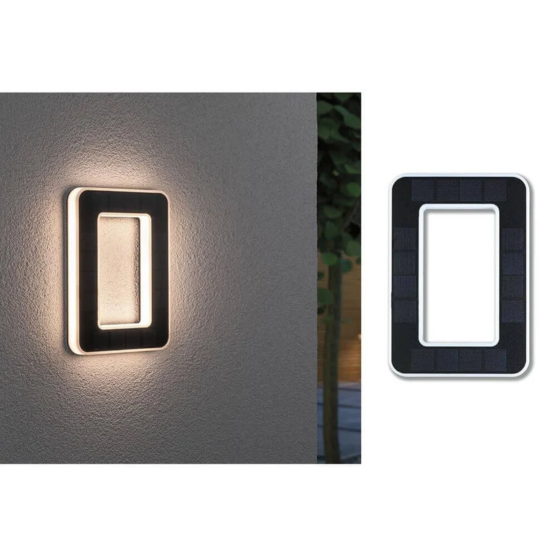 Solar LED Hausnummernleuchte Nummer 0