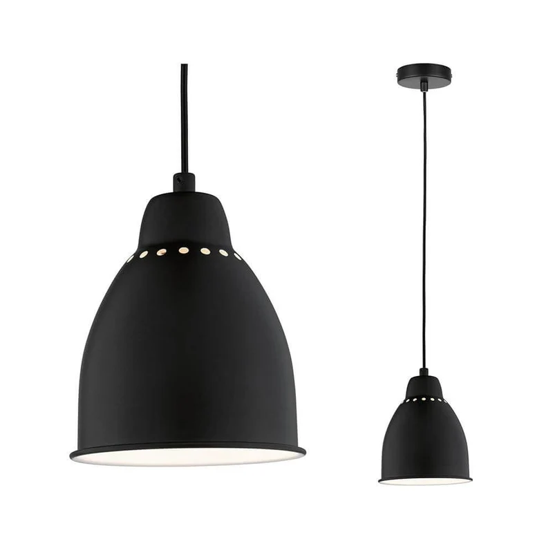 Neordic Pendelleuchte Hilla Ø 14cm Schwarz