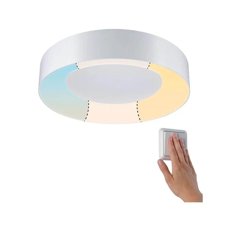 LED HomeSpa Deckenleuchte Casca CCT-Switch Weiß