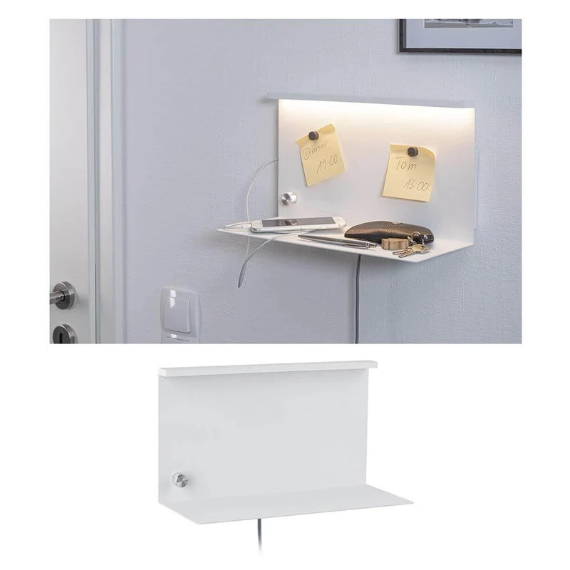 LED Wandleuchte Jarina USB Weiß Dimmbar