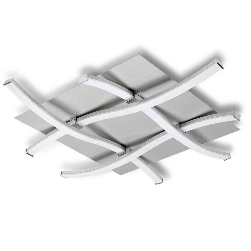 Nur quadratische LED-Deckenleuchte