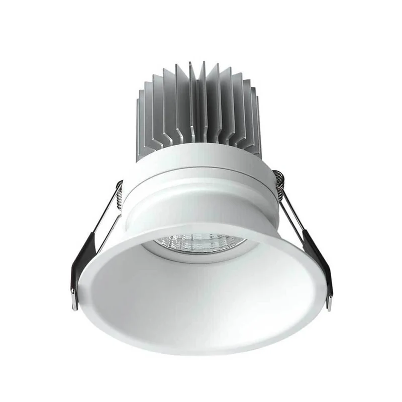 Formentera LED-Einbaustrahler 7,5cm Abschnitt Rund Weiß
