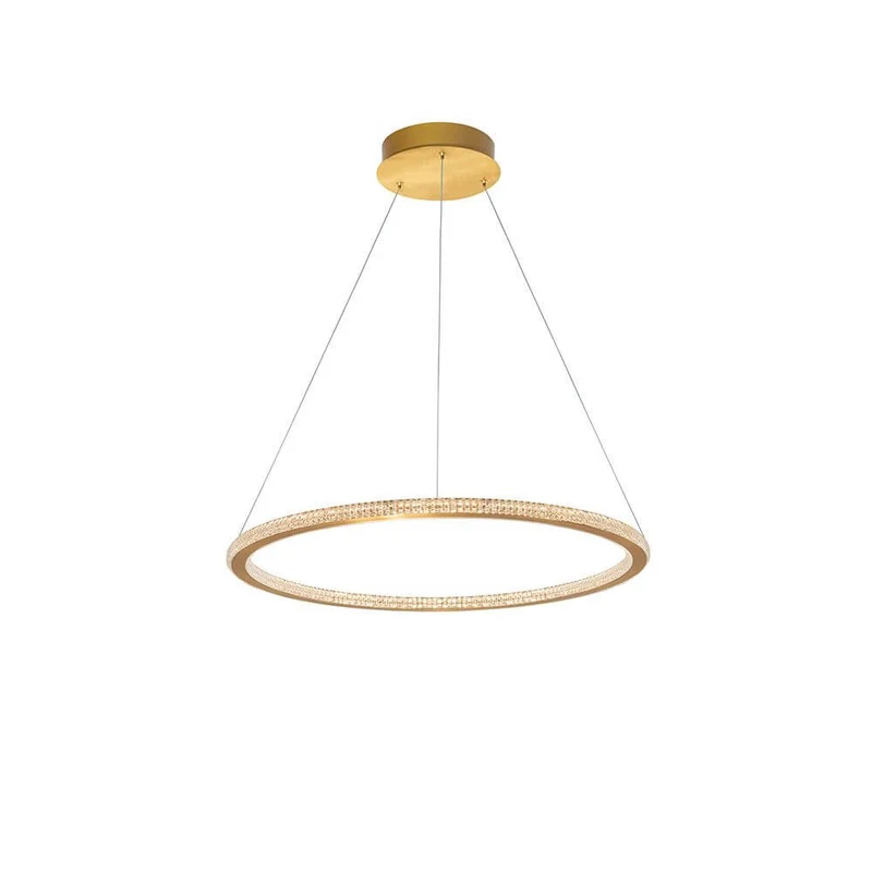 Cilion LED Hängelampe Ø 60cm Messing, Gold