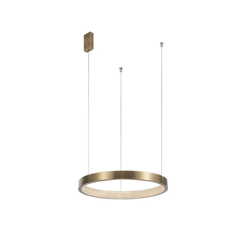 Vegas LED Hängeleuchte Antik-Messing