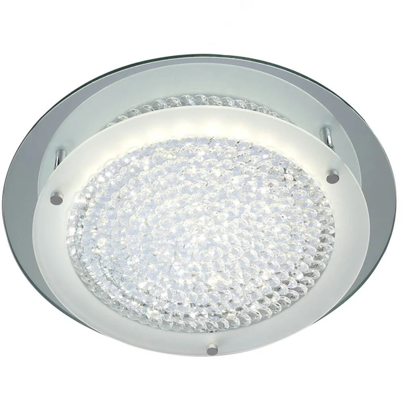 Crystal LED Mirror runde Deckenlampe