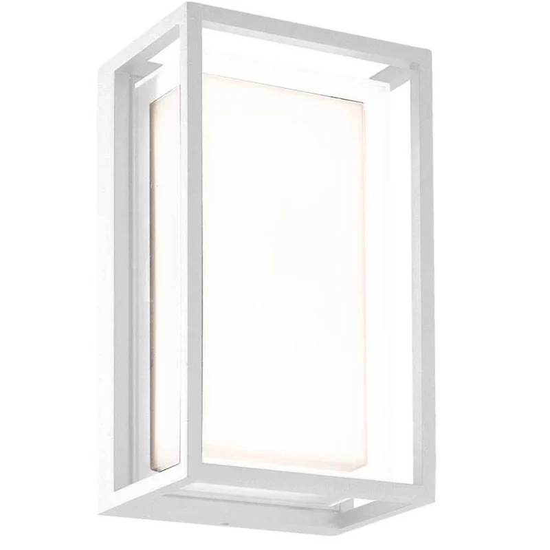 Chamonix rechteckige Outdoor LED-Wandleuchte