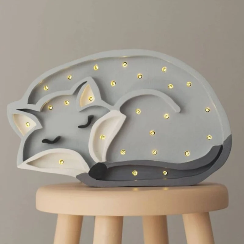 Kinder Wand- & Tischleuchte Wolf