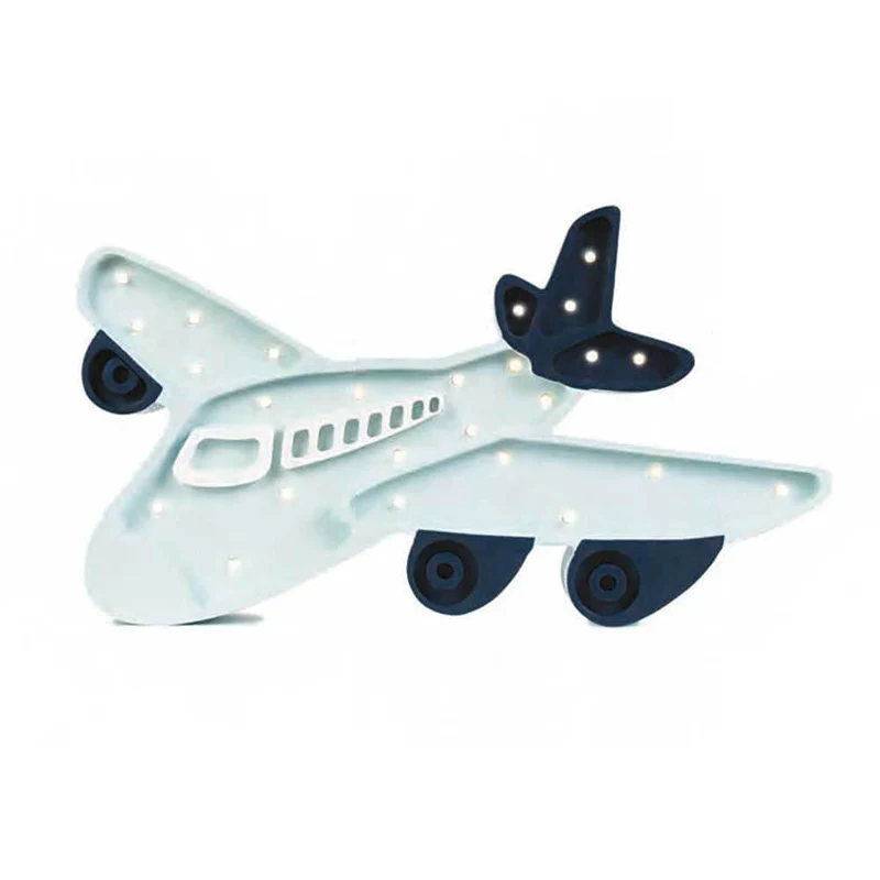 Kinder-Wandleuchte Flugzeug