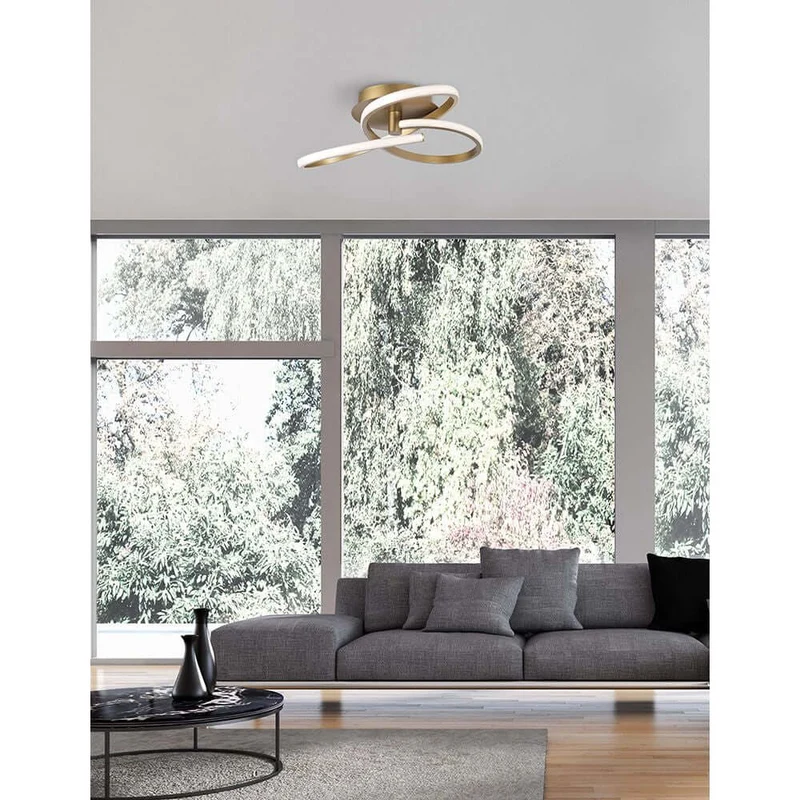 Fusion LED Deckenlampe Ø 51cm Geschwungen