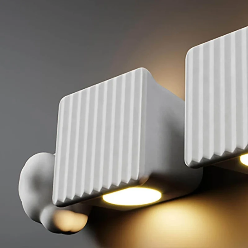 Karman Binarell LED Wandleuchte Weiß-Matt