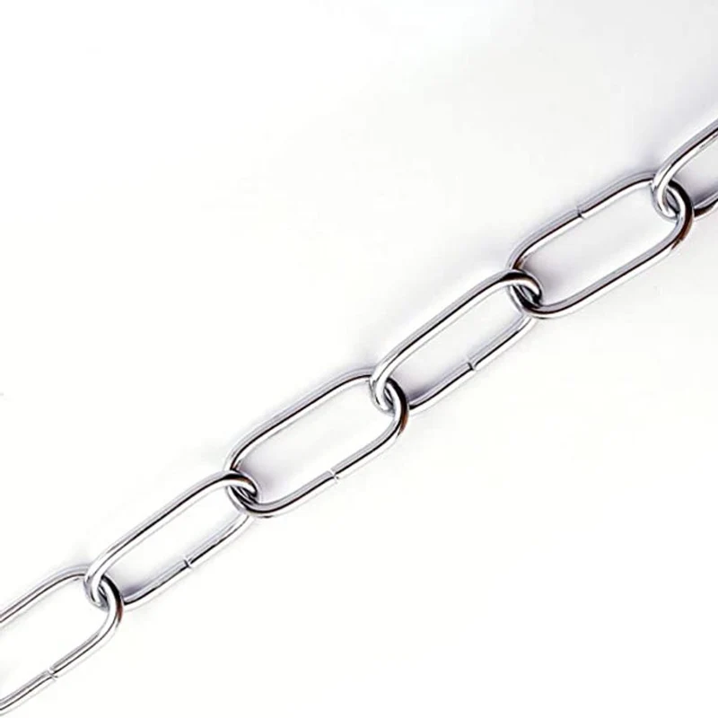 Lampenkette Chrom Ø 4mm 1 Meter