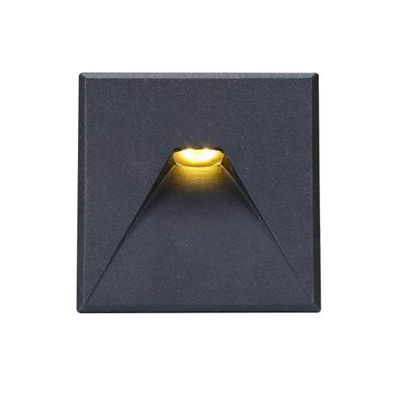 Abdeckung Sys-Wall 68 für LED-Wandeinbaustrahler Eckig 2