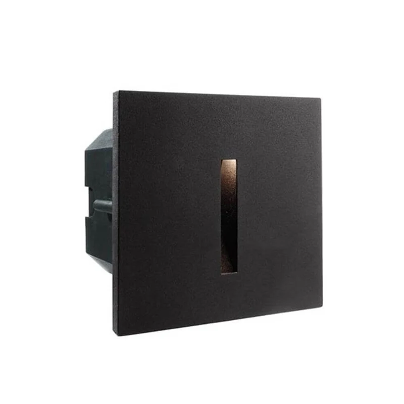 Abdeckung Linear Schwarz für LED-Einbauleuchte Steps Outdoor