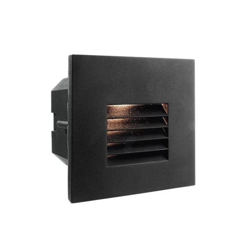 Abdeckung Gitter Schwarz für LED-Einbauleuchte Steps Outdoor