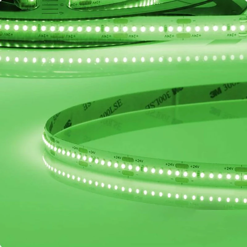 LED Strip CRI9G Linear ST-Flexband 24V 15W grün