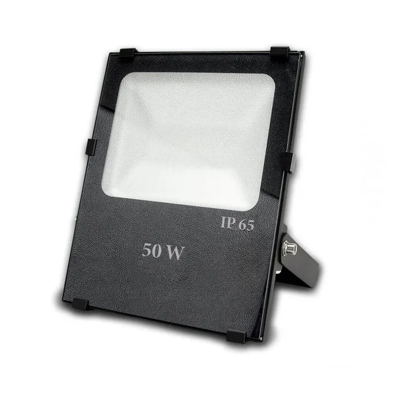 Profi LED Fluter Warmweiß 50W 6750lm Anthrazit IP66