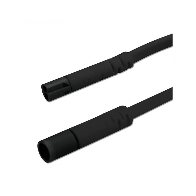Mini-Plug Verlängerung männlich/weiblich 1m 2x0.75 Schwarz max. 24V/6A