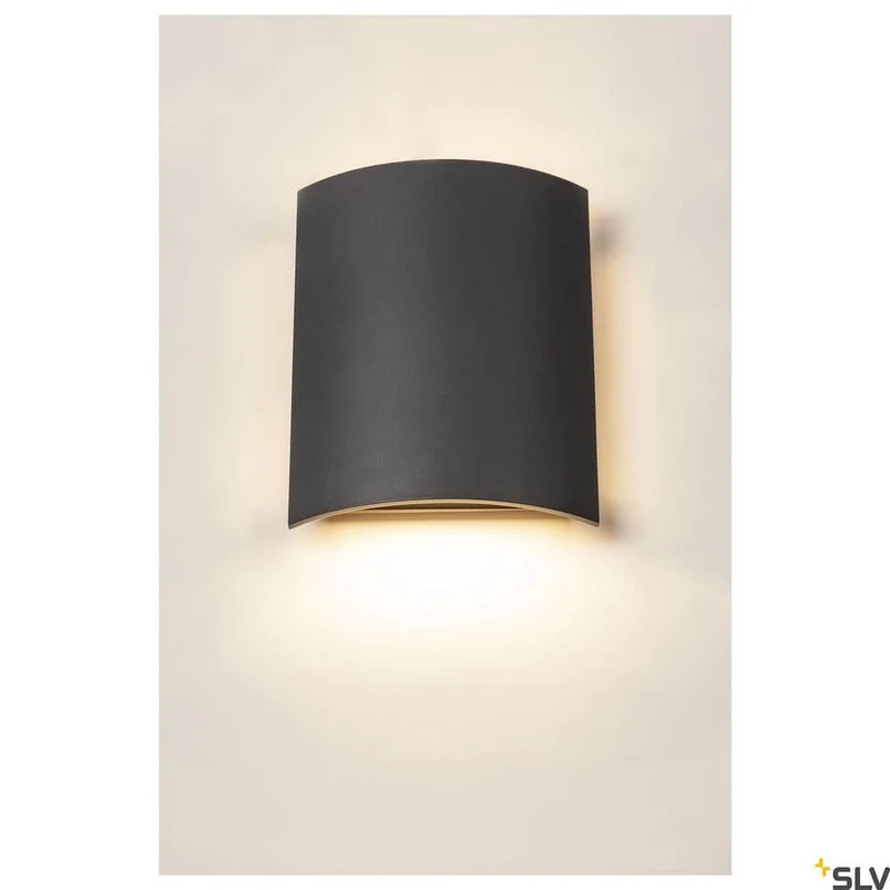 LED Sail Wandlampe 3000K Anthrazit IP54