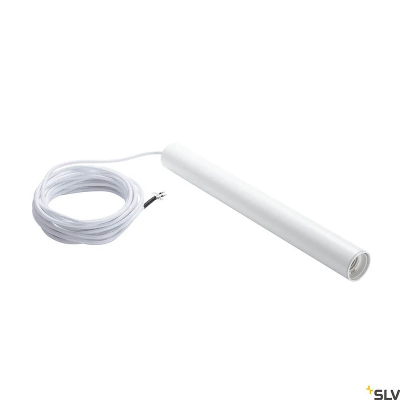 Fitu Pendellampe E27 Weiß 5m