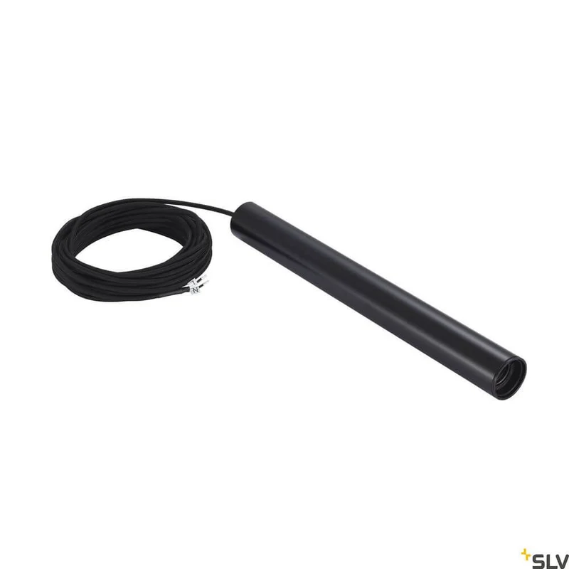 Fitu Pendellampe E27 Schwarz 5m