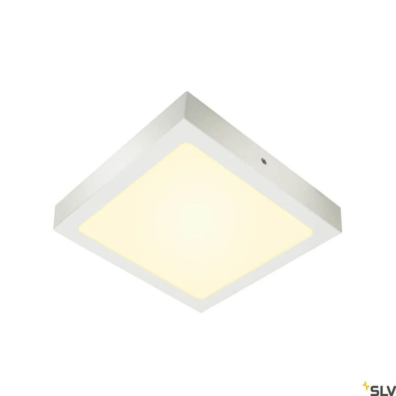 Senser 24 LED Deckenlampe 3000K Eckig Weiß