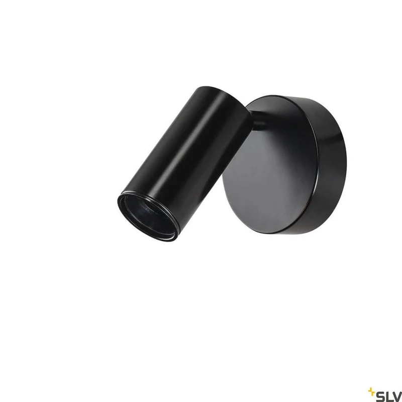 Fitu E27 Wandspot Schwarz