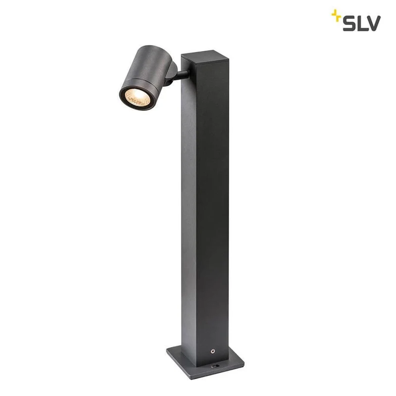 Helia Single Pole LED Außen-Stehleuchte Anthrazit IP55