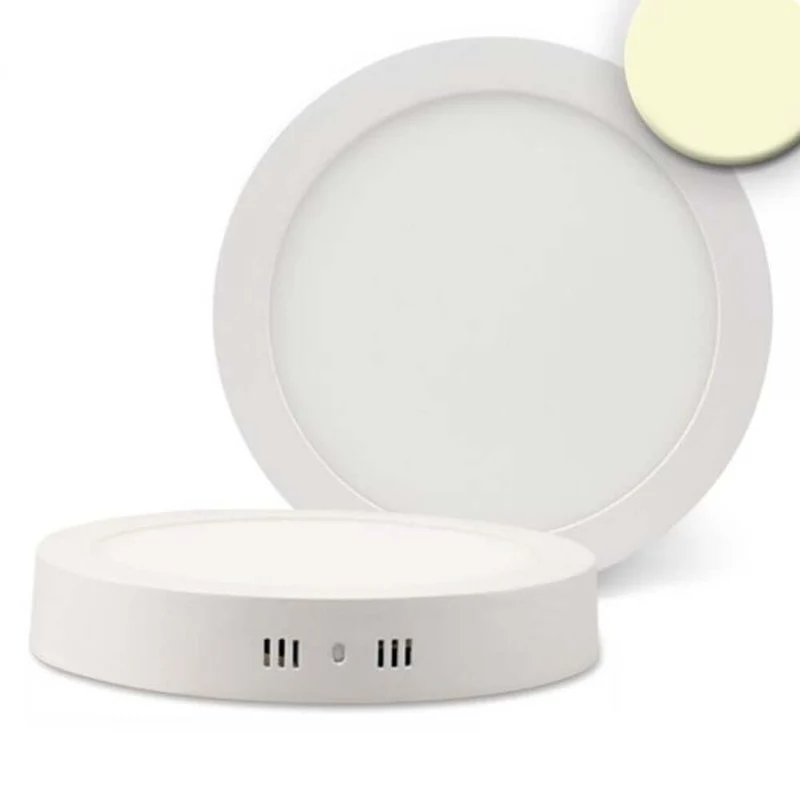 LED Deckenleuchte weiß 18W rund 22cm Warmweiß