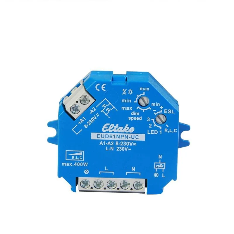 Universal-Dimmer Unterputz Dimmbare 230V Leuchtmittel & Trafos