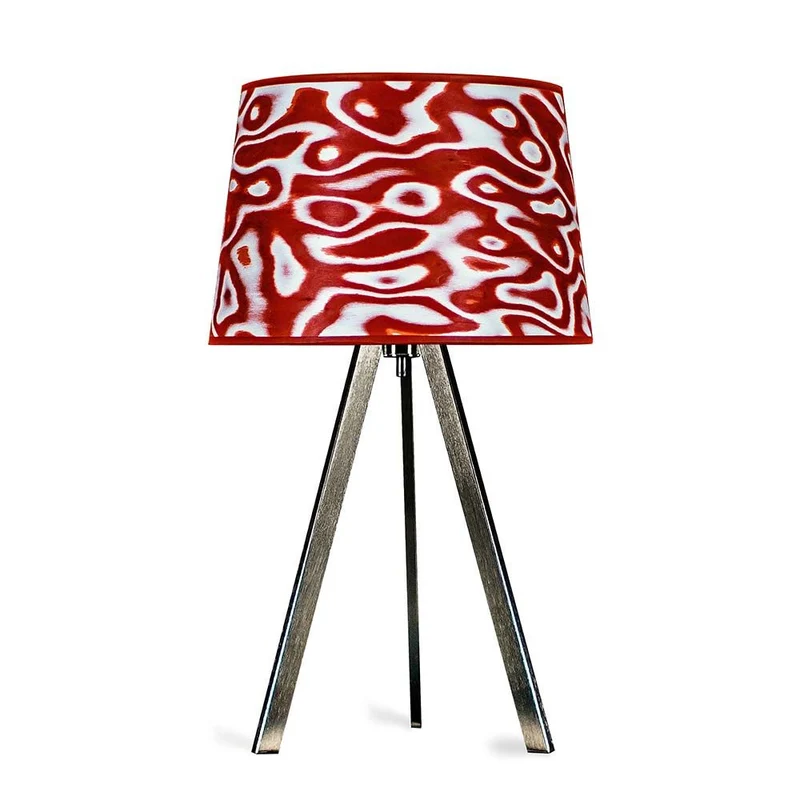 Dreibeintischleuchte Attica 60cm Rosso