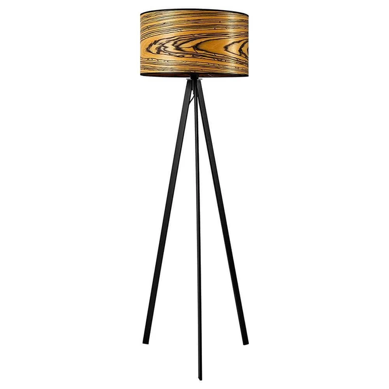 Dreibeinstehleuchte Atticus 150cm White Ebony