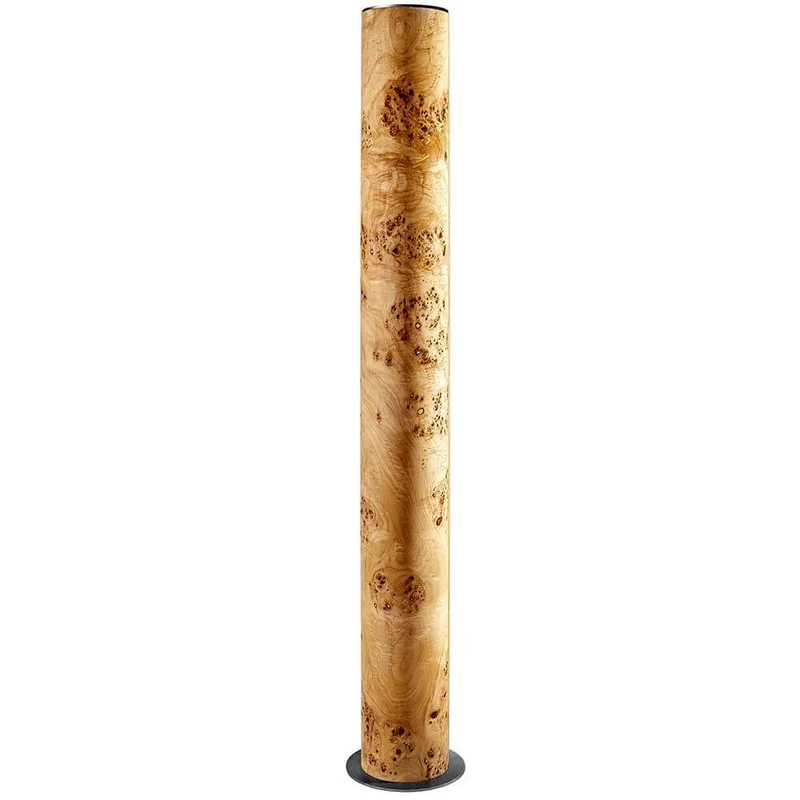 LED Holz-Stehleuchte Lucerna 160cm Pappel Maser