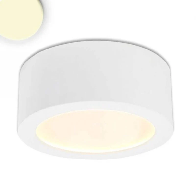 Indirektes Aufbau LED-Panel 300lm Ø 10,5cm Warmweiß