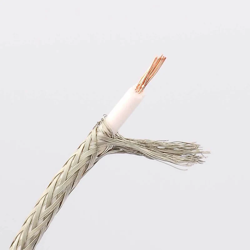 Isoliertes Koaxialkabel 2 x 0, 7mm 1 Meter