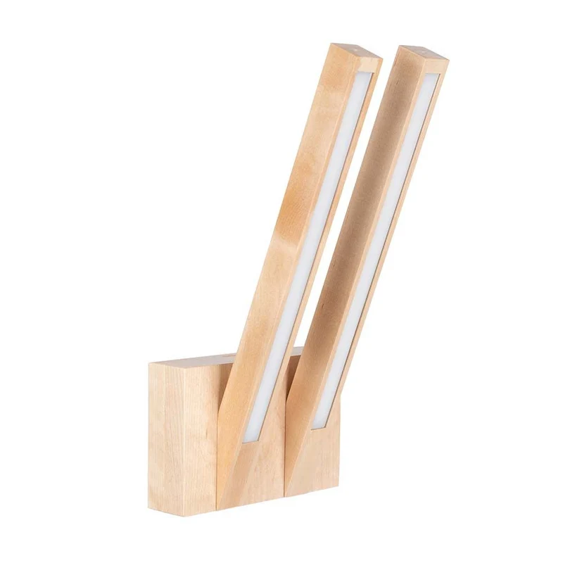 LED Wandleuchte Linus 700lm Birke