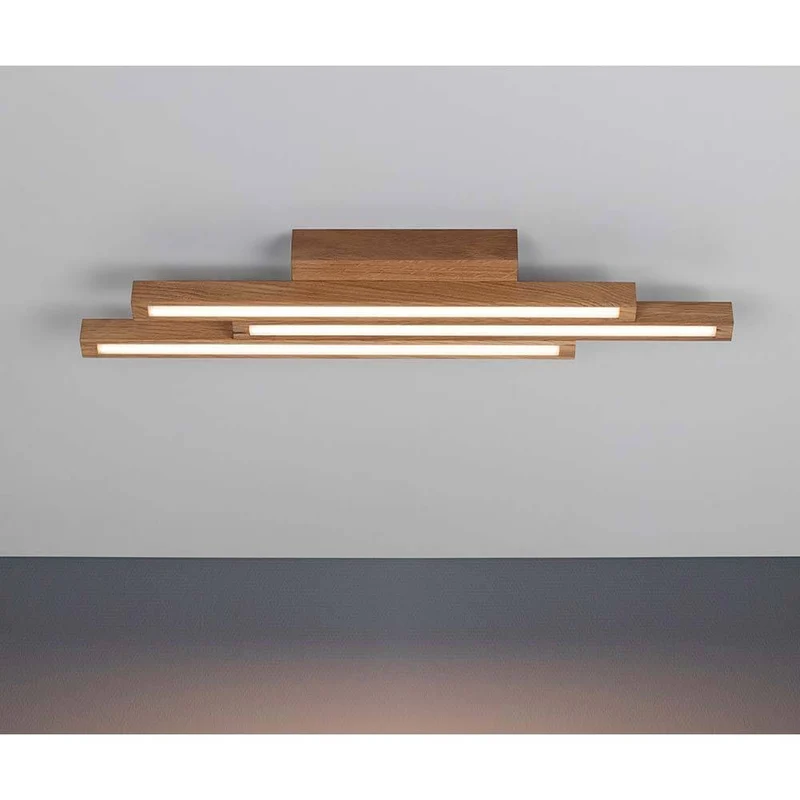 LED Deckenleuchte Linus Straight 1680lm Eiche-Geölt