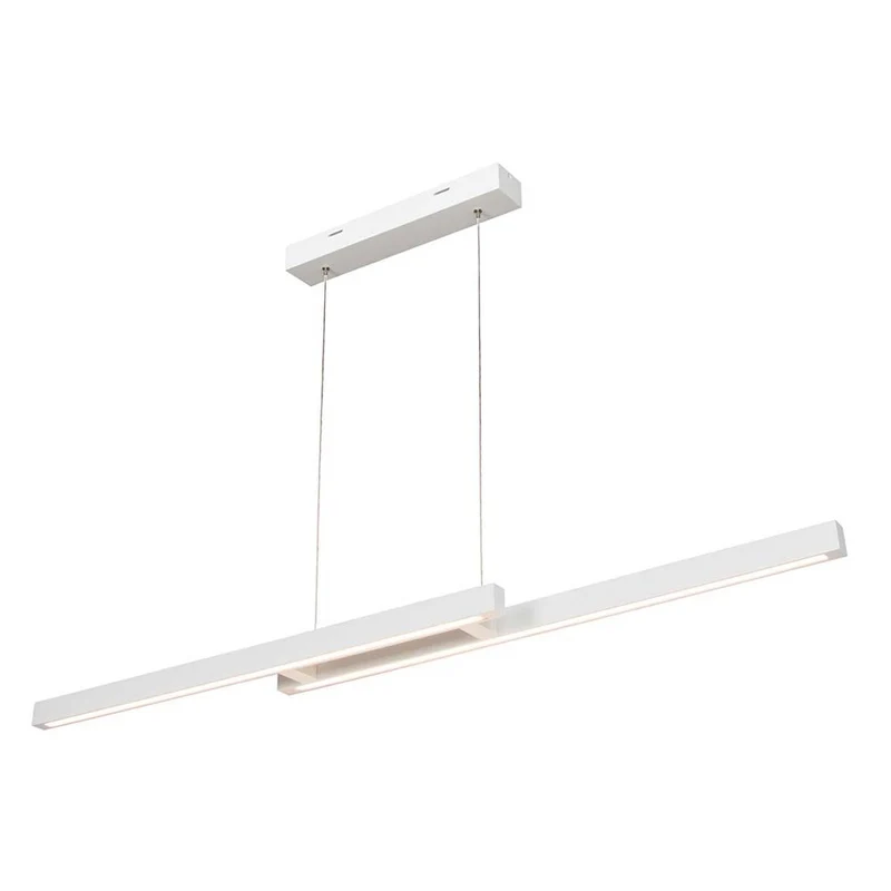 LED Pendelleuchte Smal Double Touch-Dimmer 2100lm Weiß