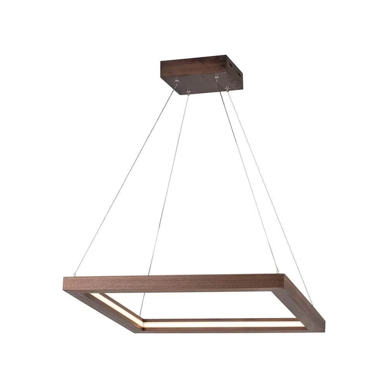 LED Hängeleuchte Legno 2520lm Nuss