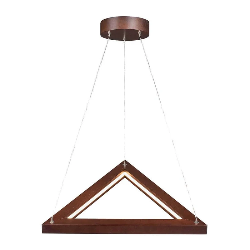 LED Pendelleuchte Legno 1680lm Nuss