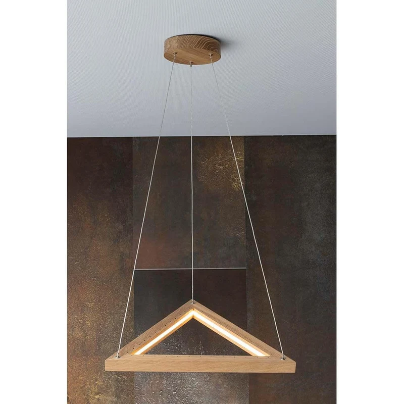 LED Hängelampe Legno 1680lm Eiche-Geölt