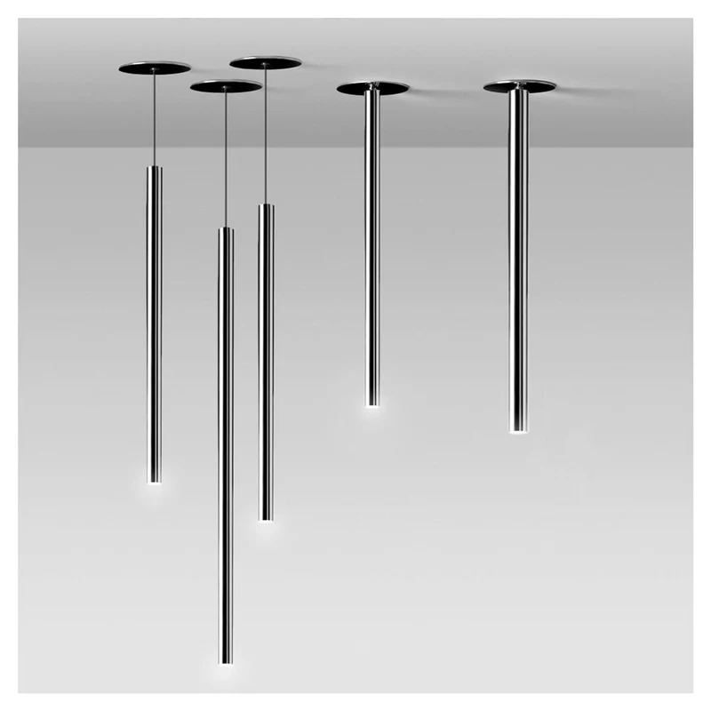 Nemo Canna Nuda Metall LED Einbau-Hängelampe