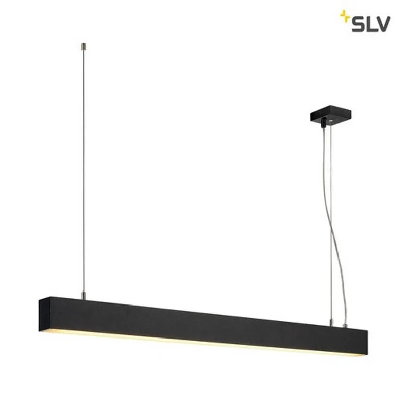 Glenos 1M Pendellampe Schwarz 3000K