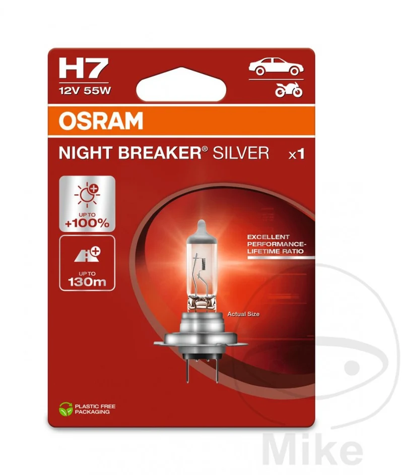 Osram night breaker silver autolamp h7 12v 55w