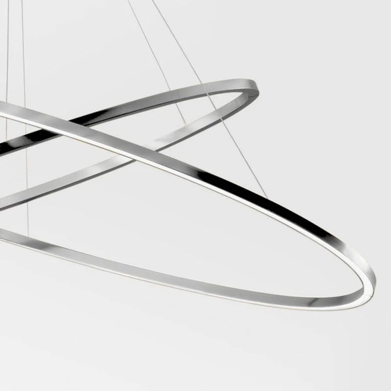 Nemo Ellisse Double LED Hängelampe 135x70cm
