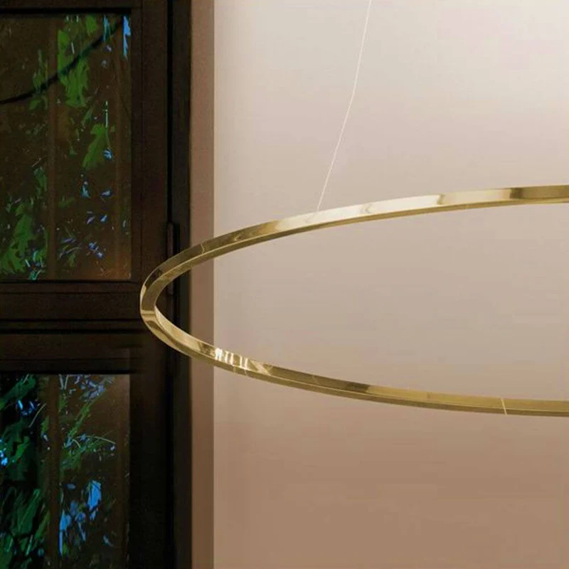 Nemo Ellisse Mega Up LED Pendellampe 186x95cm indirekt